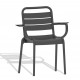 Karen plastic chair in plastic suitable for outdoors