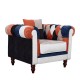 Furmod Sofa Chesterfield Patchwork 1 Plaza