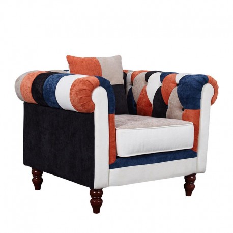 furmod Soffa Chesterfield Patchwork 1 Plaza