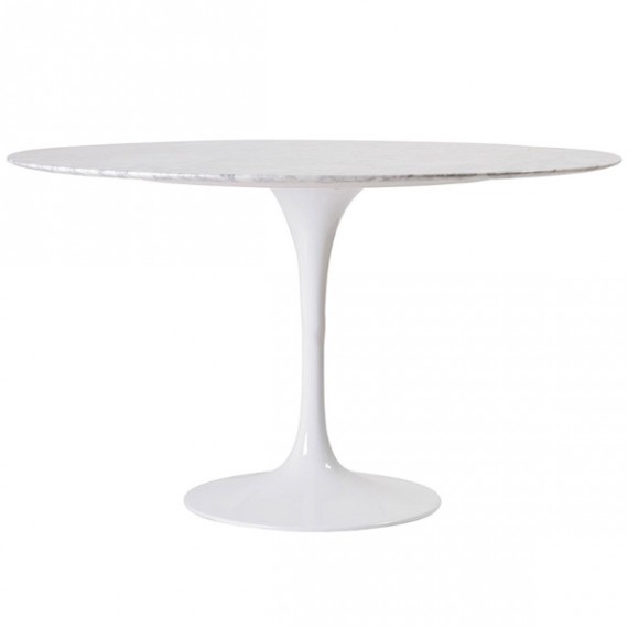 Mesa Dining Tulip Mármol 120cm