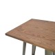 High table Bistro Dark Legs Antique