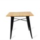 Industrial table Bistro Light Legs Black