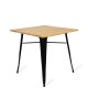 Industrial table Bistro Light Legs Black