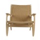 Replica of the Scandinavian Lounge CH25 armchair