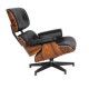 Eames lounge chair replica in leatherette by Charles & Ray