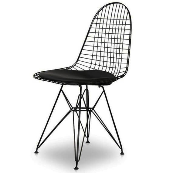 Inspiration Eames Stuhl DKR Black Edition - Industriestuhl