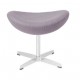 Ottoman Replica of the Egg Chair in Cashmere av designern Arne Jacobsen