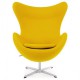 Replica Egg Chair with Footstool by designer Arne Jacobsen