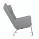 Wing chair replica by designer Hans J. Wegner