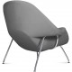 Replica of the Womb Chair by designer Eero Saarinen