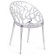 Transparent Chrystal Outdoor Chair Replica