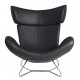 Imola Design Armchair Replica in Italian Leather 