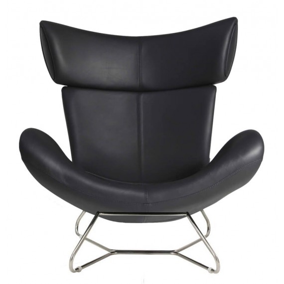 Imola Design Armchair Replica in Italian Leather 