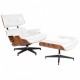 Eames lounge chair replica in leatherette by Charles & Ray