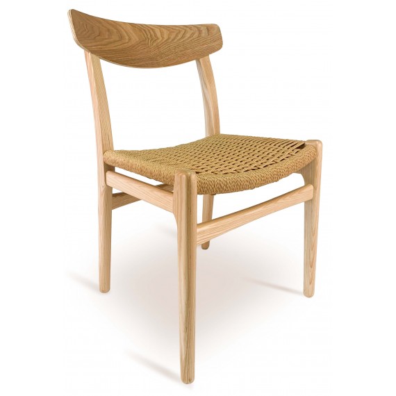 Nordic chair replica CH 23 handmade in ash wood