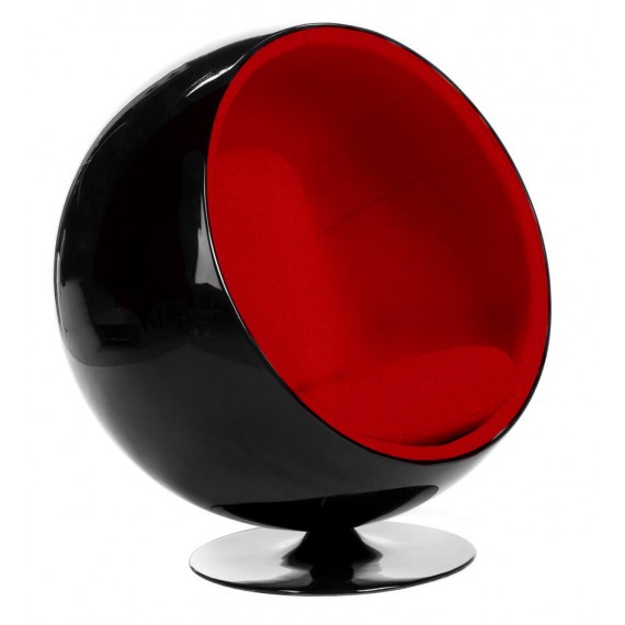 ball chair black