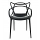 Moises Special Edition Chair in Satin Plastic suitable for Outdoors