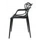 Moises Special Edition Chair in Satin Plastic suitable for Outdoors