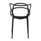 Moises Special Edition Chair in Satin Plastic suitable for Outdoors