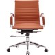 Alu Lowback Office Chair in Faux Leather