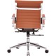 Alu Lowback Office Chair in Faux Leather