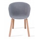 Nordic Chair Upholstered in Cotton