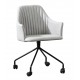 Vintage Style Upholstered Office Chair 