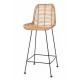 Le Midi Stool in Rattan Perfect For Outdoor