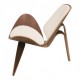 Shell Ch07 chair replica in walnut wood