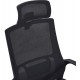 Mesh Highback Black Edition Office Chair in Fiber Mesh