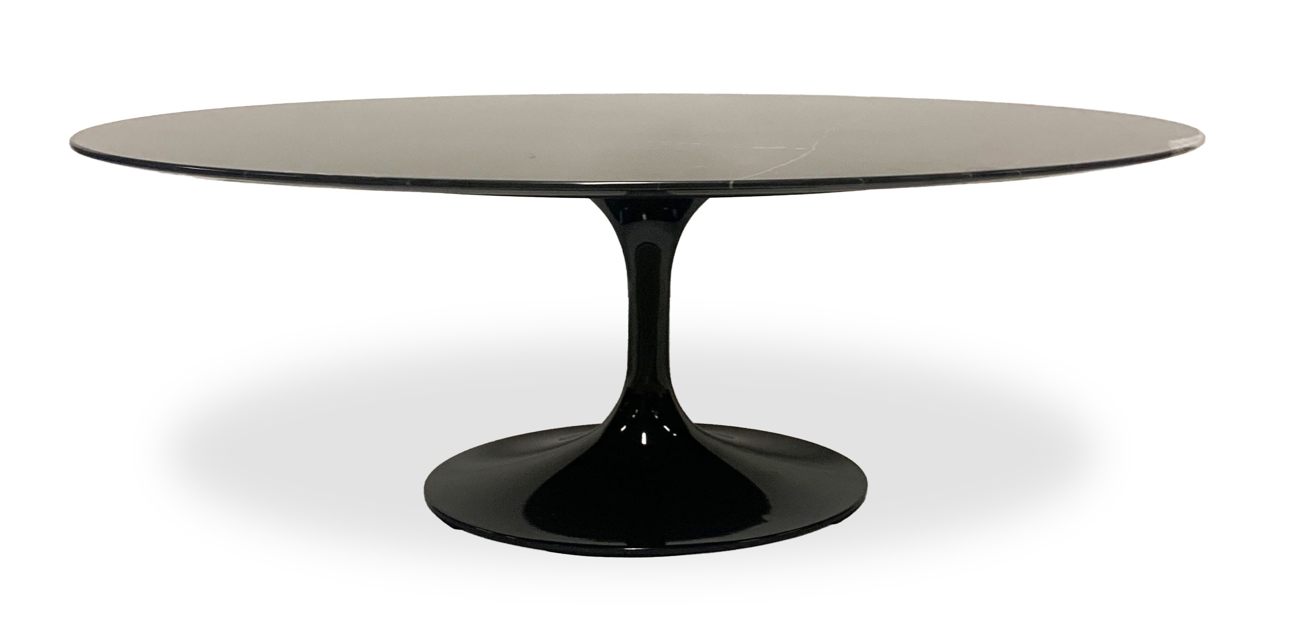 Bloemlezing patroon kin Marquina marmeren tulp salontafel - marmeren tafel - Icon Mobel