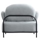 Clair sofa with armrests in a minimalist design