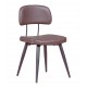 Industrial Chair Copine Upholstered in Leatherette