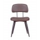 Industrial Chair Copine Upholstered in Leatherette