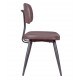 Industrial Chair Copine Upholstered in Leatherette