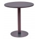 Seville high table in steel