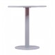 Seville high table in steel