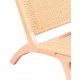 Nordic Forest armchair in beech wood and natural rope