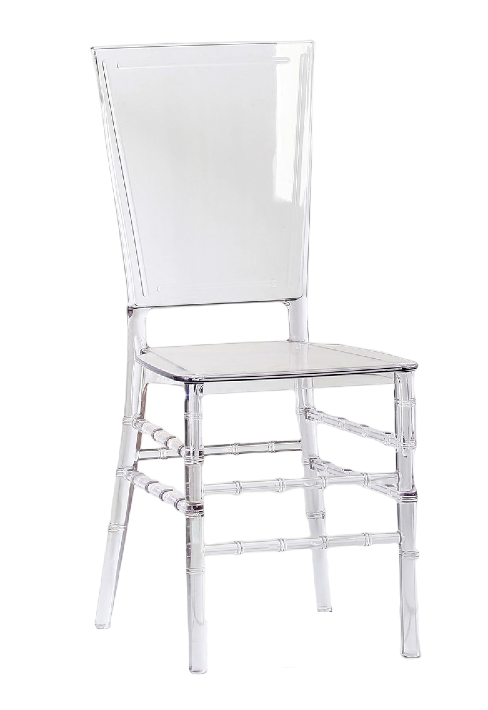 Ghost stol i transparent polykarbonat - Icon Mobel