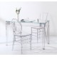 Felipe Ghost chair in transparent polycarbonate