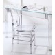 Isabelle Ghost chair in transparent polycarbonate