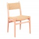 Liam Nordic chair in beech wood and natural rope