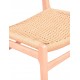 Liam Nordic chair in beech wood and natural rope