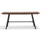 Industrial Fare table in solid Teak wood