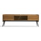 Oakland TV cabinet in solid oak wood