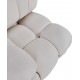 Right corner sofa Laurel upholstered in bouclé