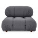 Laurel sofa central back upholstered in bouclé