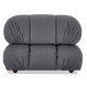 Laurel sofa central back upholstered in bouclé