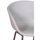 Denver Upholstered Chair in Faux Leather