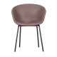 Denver Upholstered Chair in Faux Leather